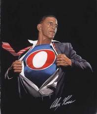 Alex Ross ilustra o Super-Obama