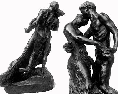 Obra " A Valsa" de Camille Claudel 