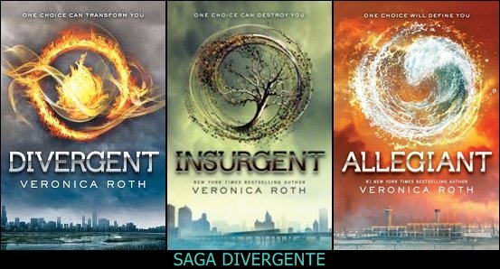 SAGA DIVERGENTE TRILOGIA DIVERGENTE