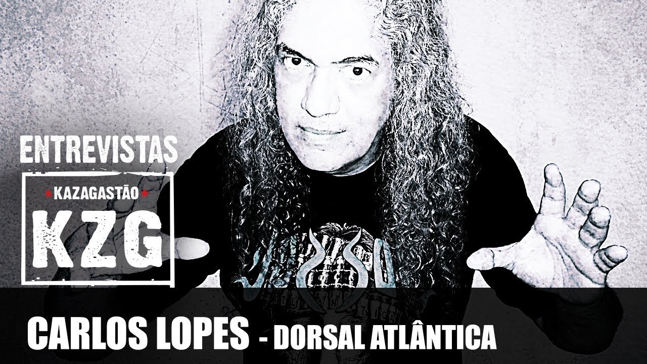 Carlos Lopes em Kaza! - entrevistado por Gastão Moreira | Hard Rock | Revista Ambrosia