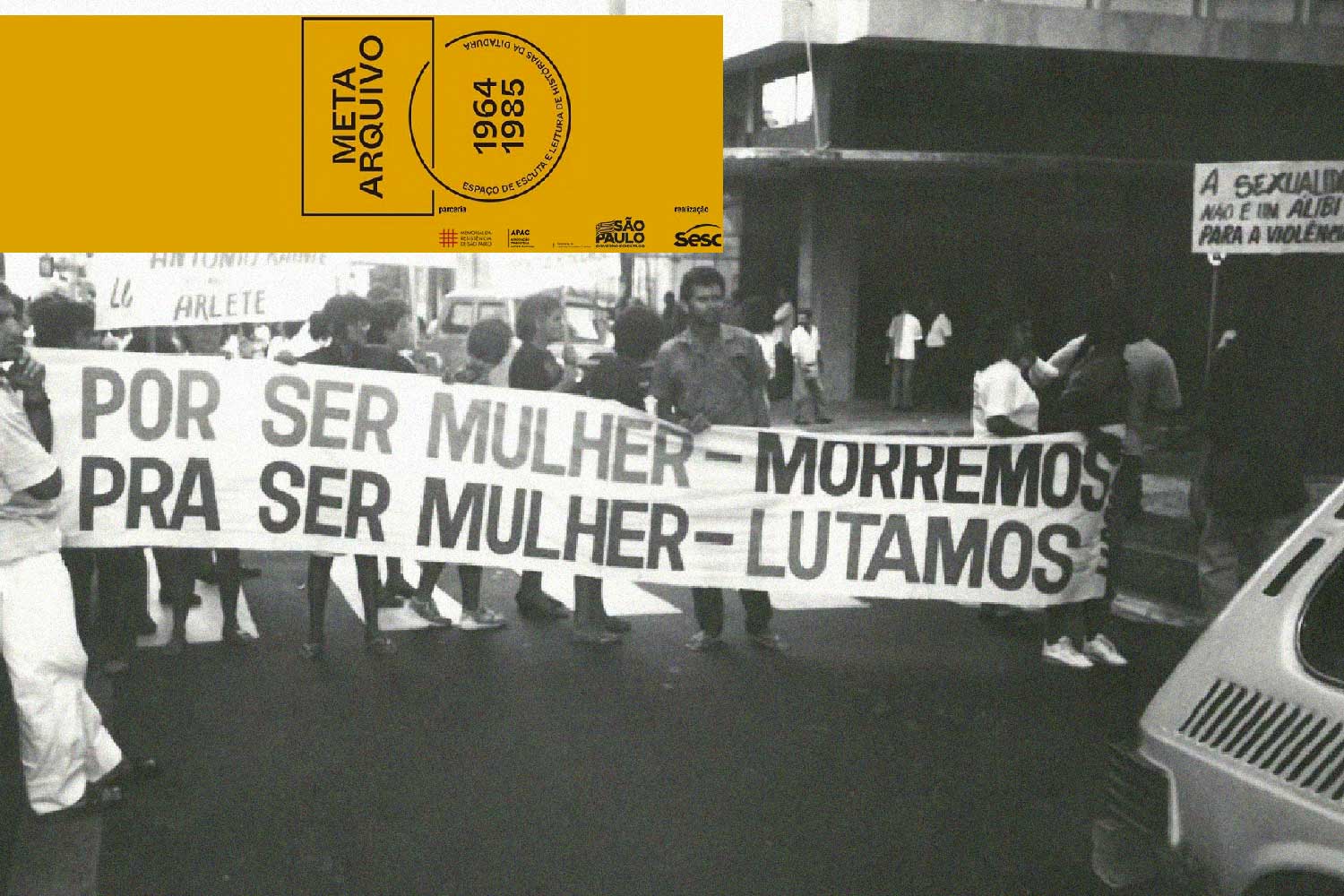SESC SP apresenta Meta-Arquivo: 1964-1985 - Espaço de Escuta e Leitura de Histórias da Ditadura | Fotografia | Revista Ambrosia