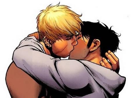 beijo gay quadrinhos censurados vingadores