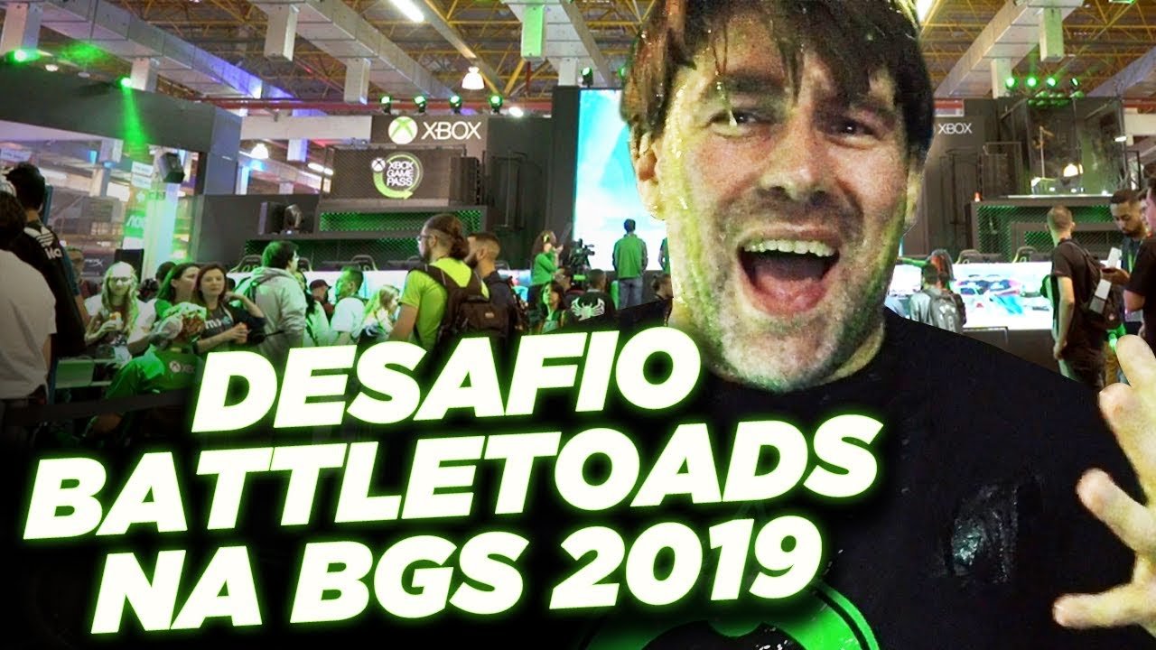 Desafio Battletoads + Banho de Slime na BGS 2019 | Trailers | Revista Ambrosia