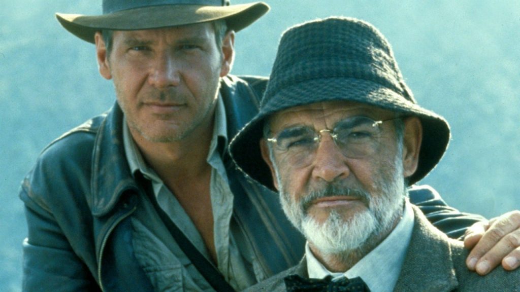 Harrison Ford e Sean Connery