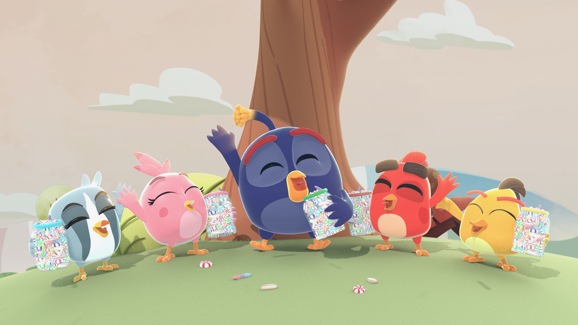 Produzida no Brasil, série inédita ‘Angry Birds Bubble Trouble’ estreia no YouTube | Séries | Revista Ambrosia
