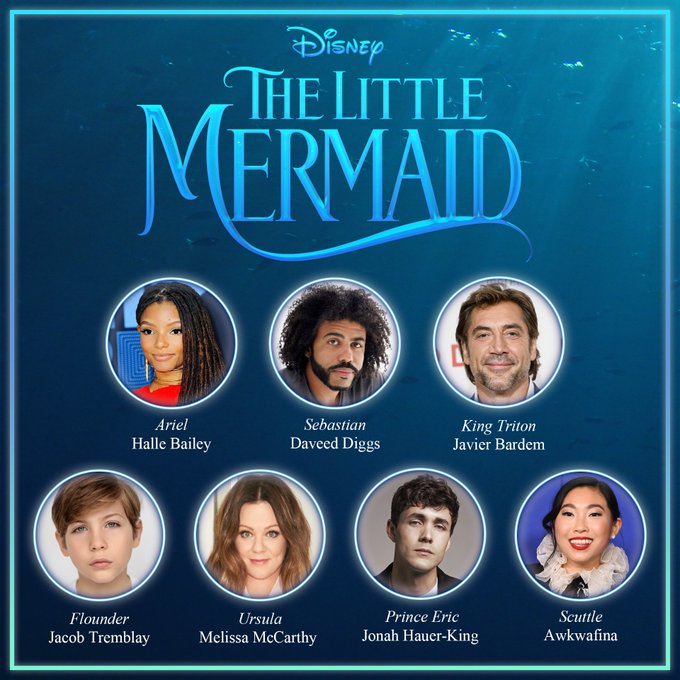 The Little Mermaid Live Action Cast