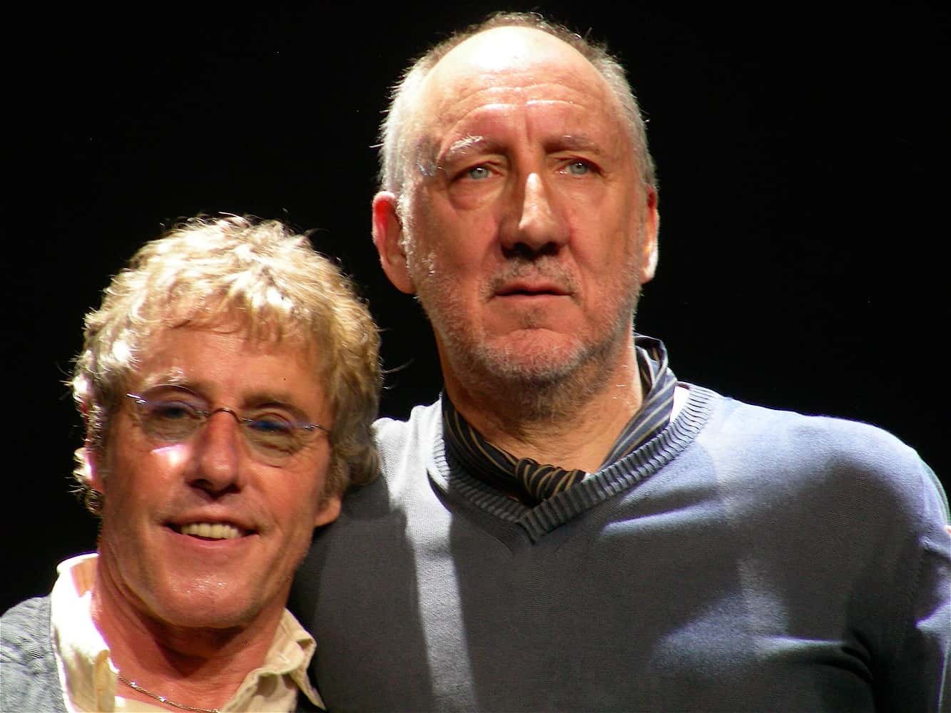 Daltrey e Townshend: o The Who