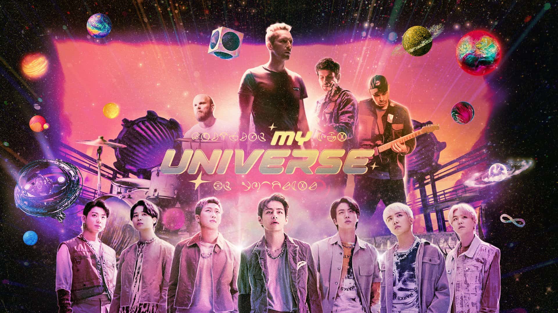 bts my universe coldplay