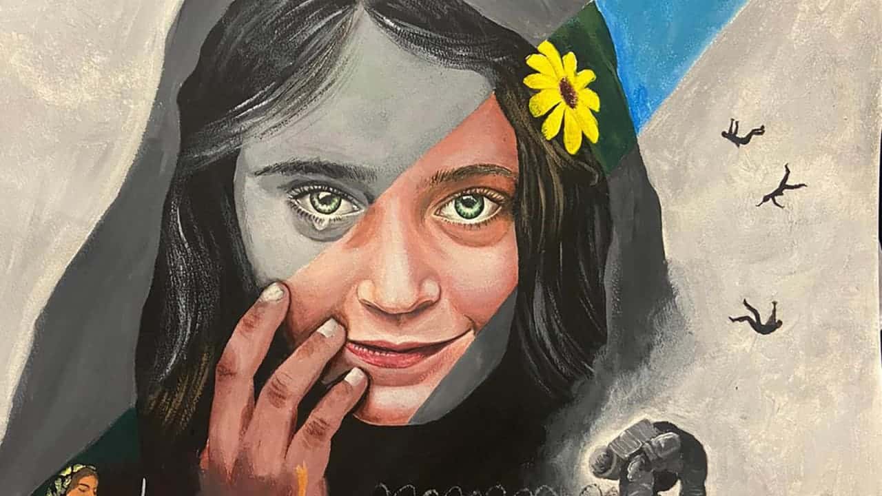 Jovem Afegã cria arte comovente sobre a queda de seu país para o Talibã | Política | Revista Ambrosia