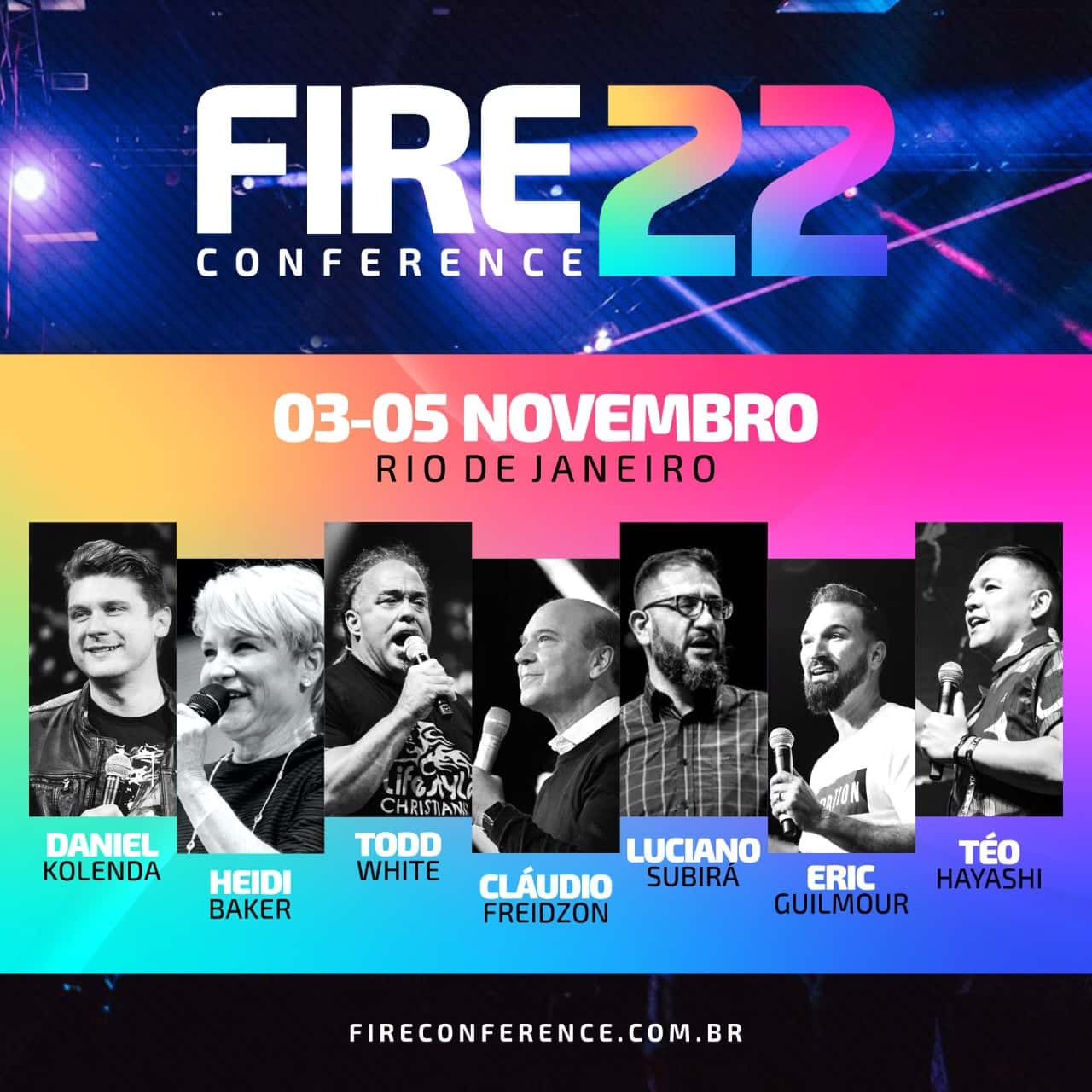 Terceira edição da Fire Conference reunirá nomes da música gospel | Agenda | Revista Ambrosia