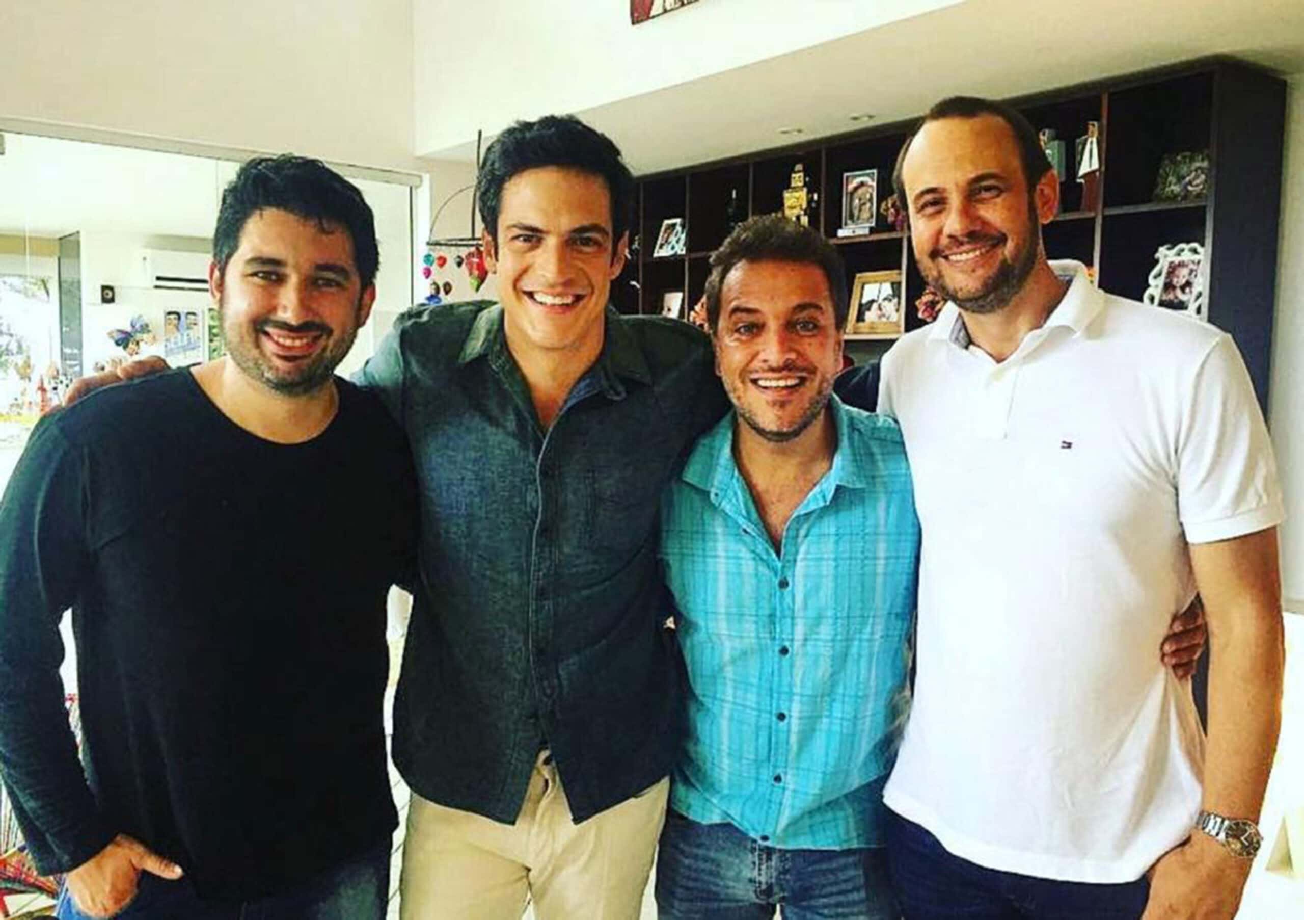 Vitor Frad, Mateus Solano, Rafael Greyck e Alexandre Klemperer