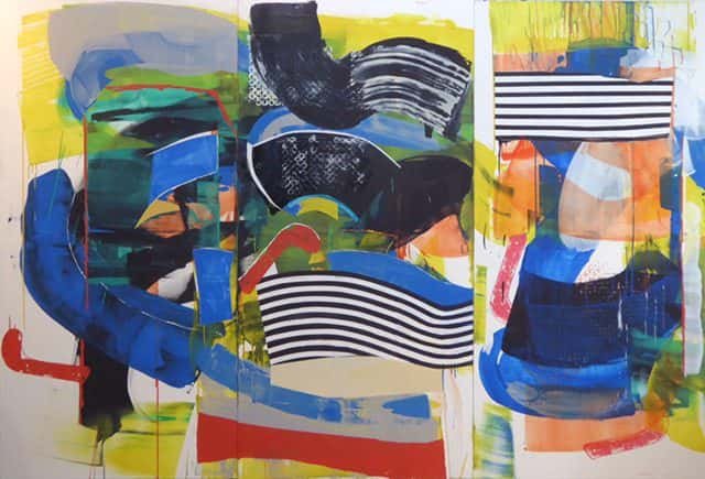 180 x 260 cm trip. John Nicholson Entre a Natureza e a Natureza Urbana 2021 AST