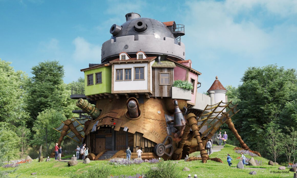 Howls Moving Castle no Ghibli Park