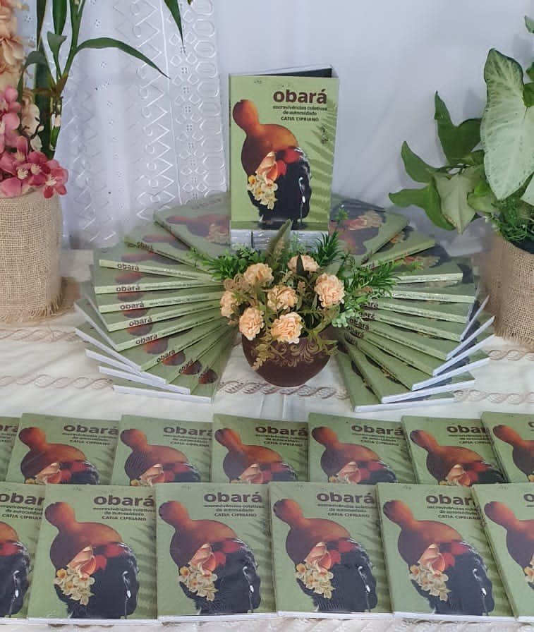 Catia Cipriano livro Obara Escrevivencias coletivas de autocuidado