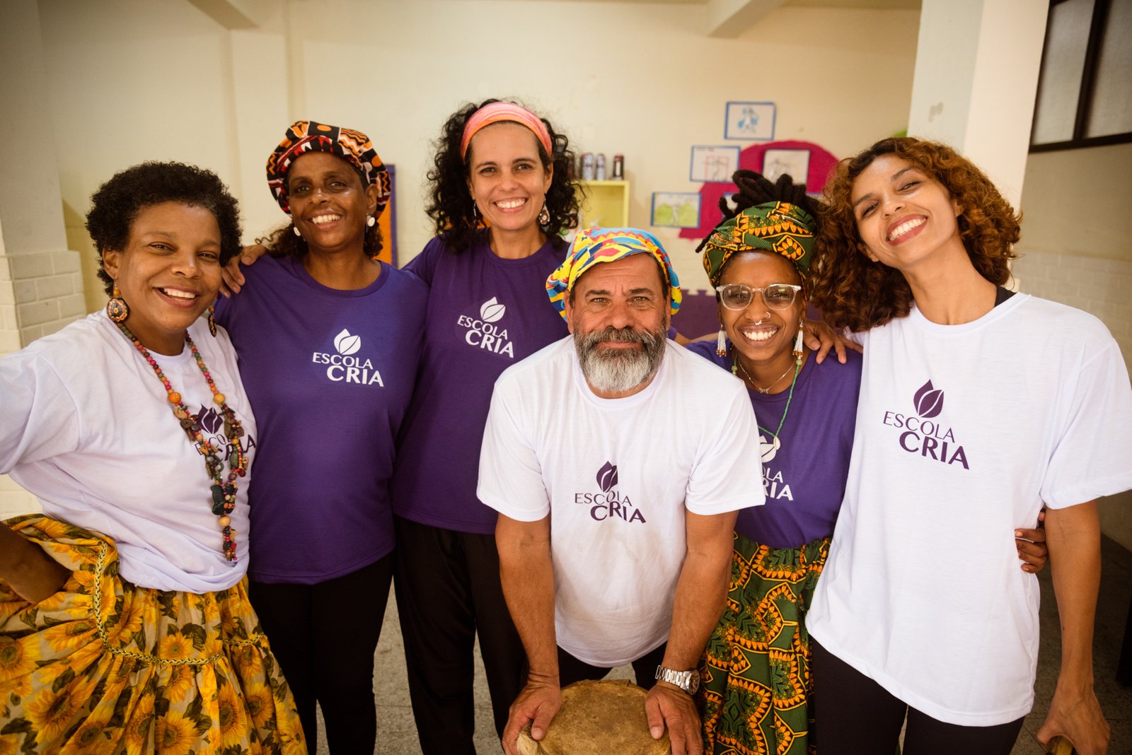 Equipe Escola Cria por Carol Spork