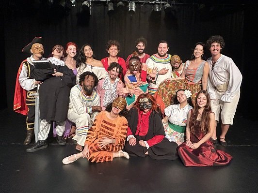 Comedia dell arte dario fo Foto de Luciane Ortiz 56p