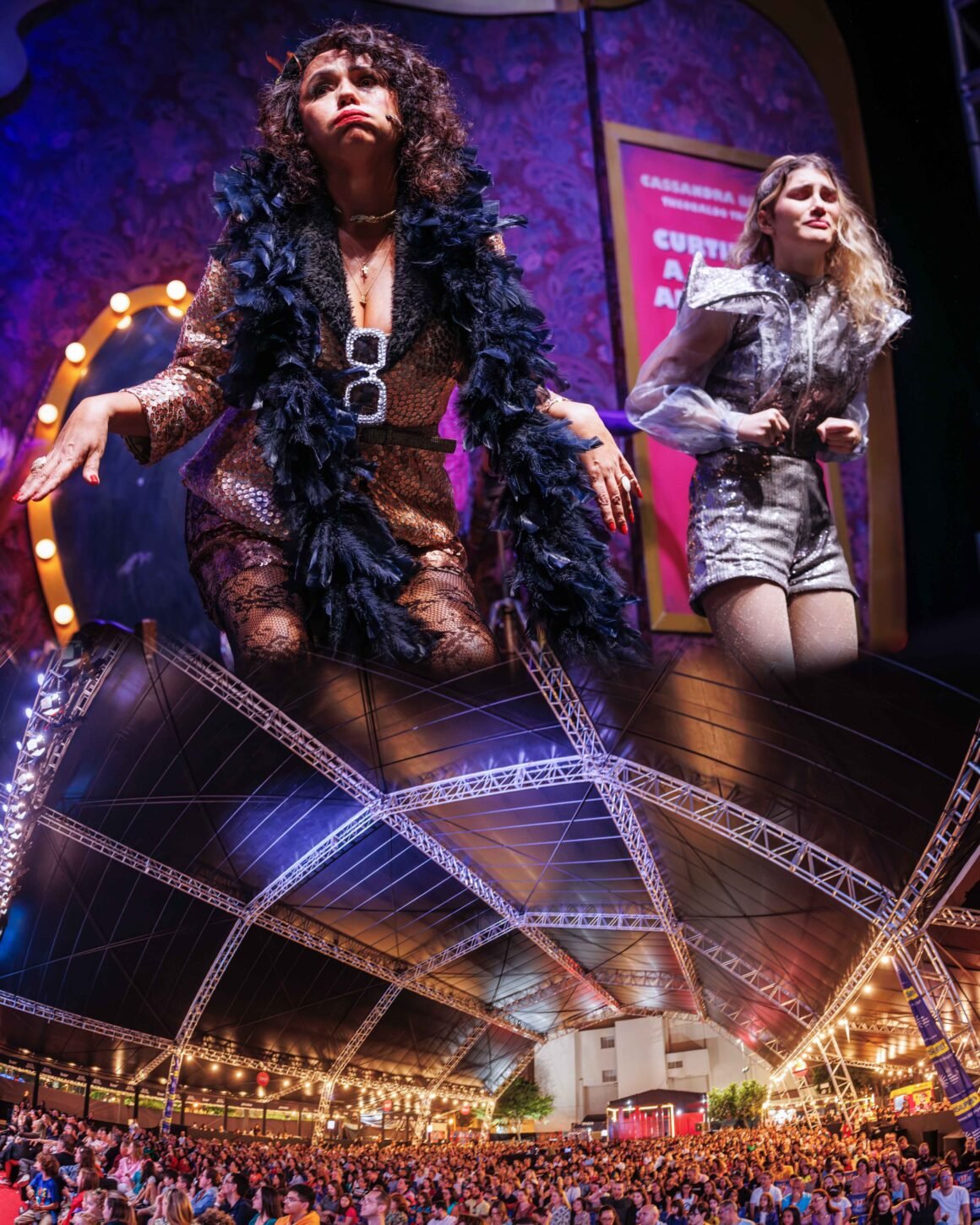 DADÁ COELHO E GABI AMARAL EM DPA A PEÇA 2 - CRÉDITO RT IMAGENS