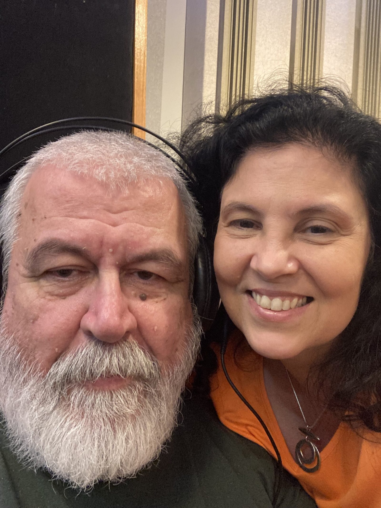 Marianna Leporace com Alexandre Lemos