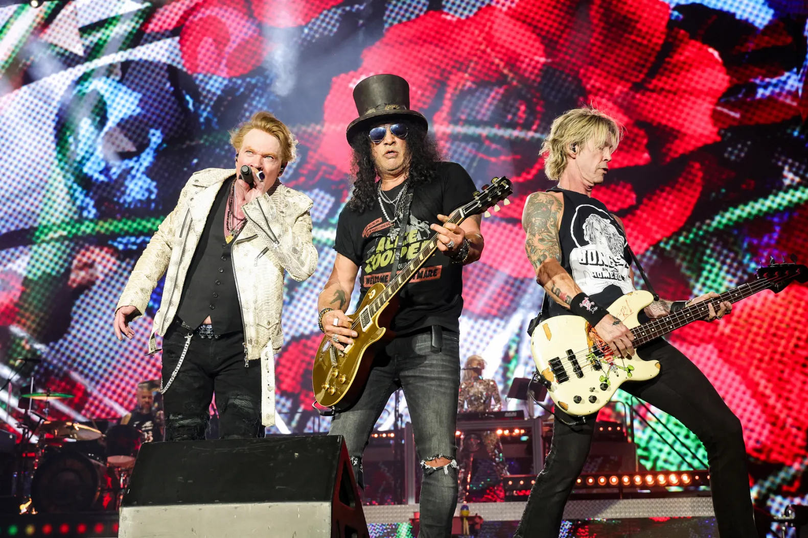 Guns N’ Roses confirma turnê com nove shows no Brasil em 2026; veja datas e cidades