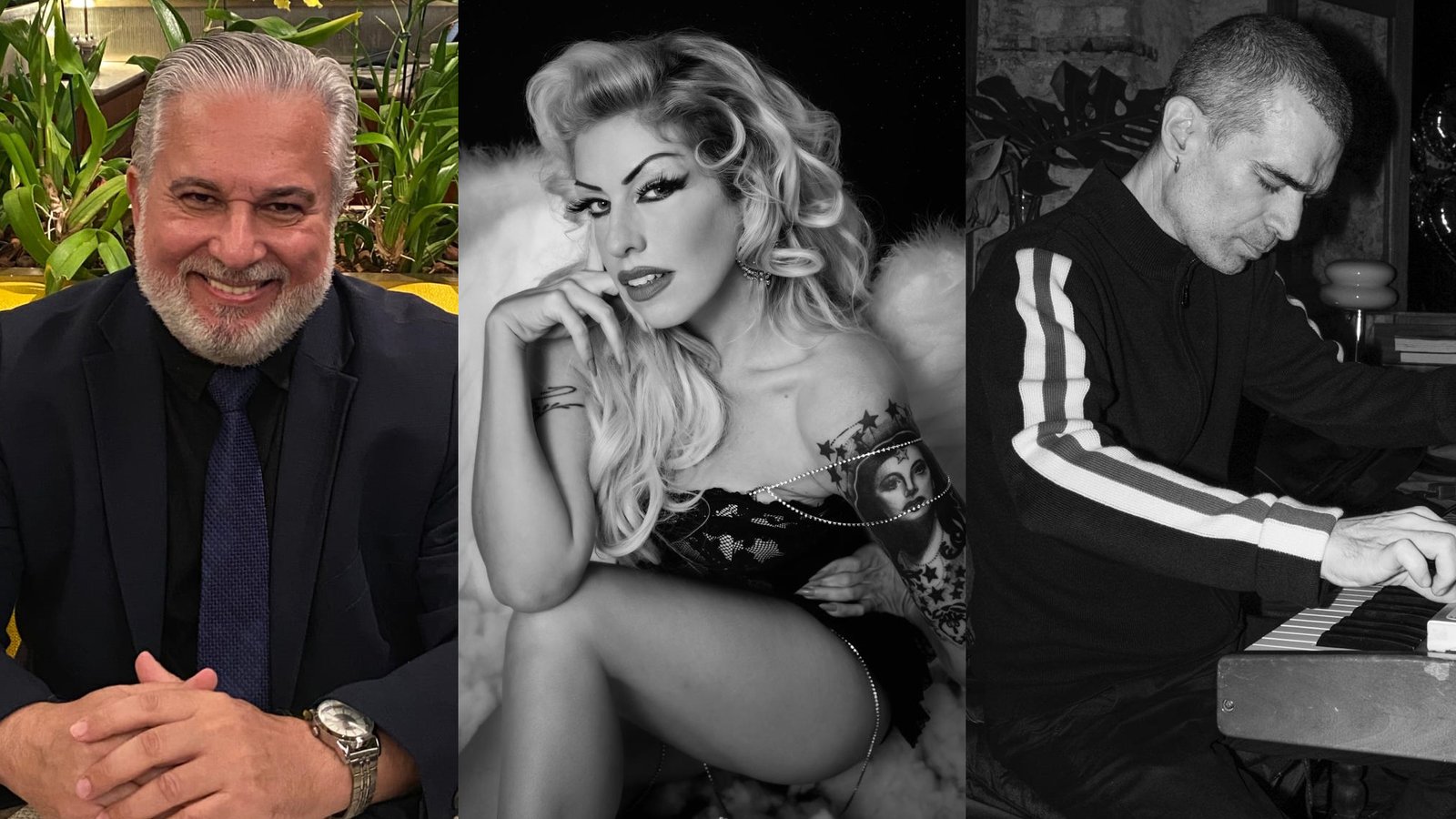 Carlos Henrique Costa, Taryn e Guilherme Gê