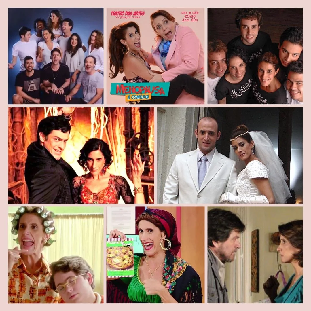 FOTO 6 Diversos trabalhos de Pia Manfroni ao longo do tempo