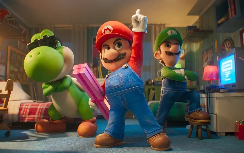 Illumination super mario galaxy yoshi mario luigi fixed large