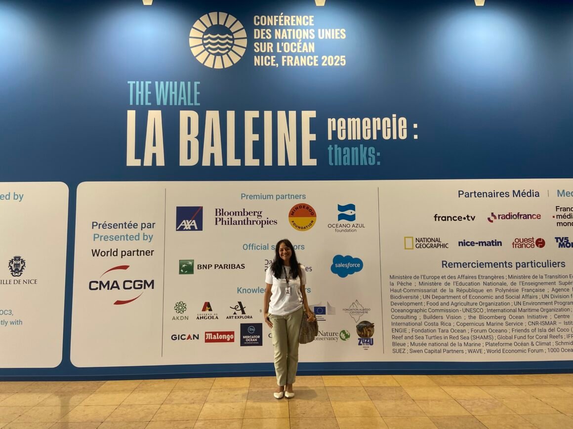 Bianca Sant' no Mural La Baleine