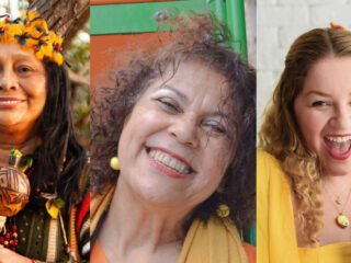 Lucia Tucuju, Sonia Rosa e Eliza Morenno (Divulgação)