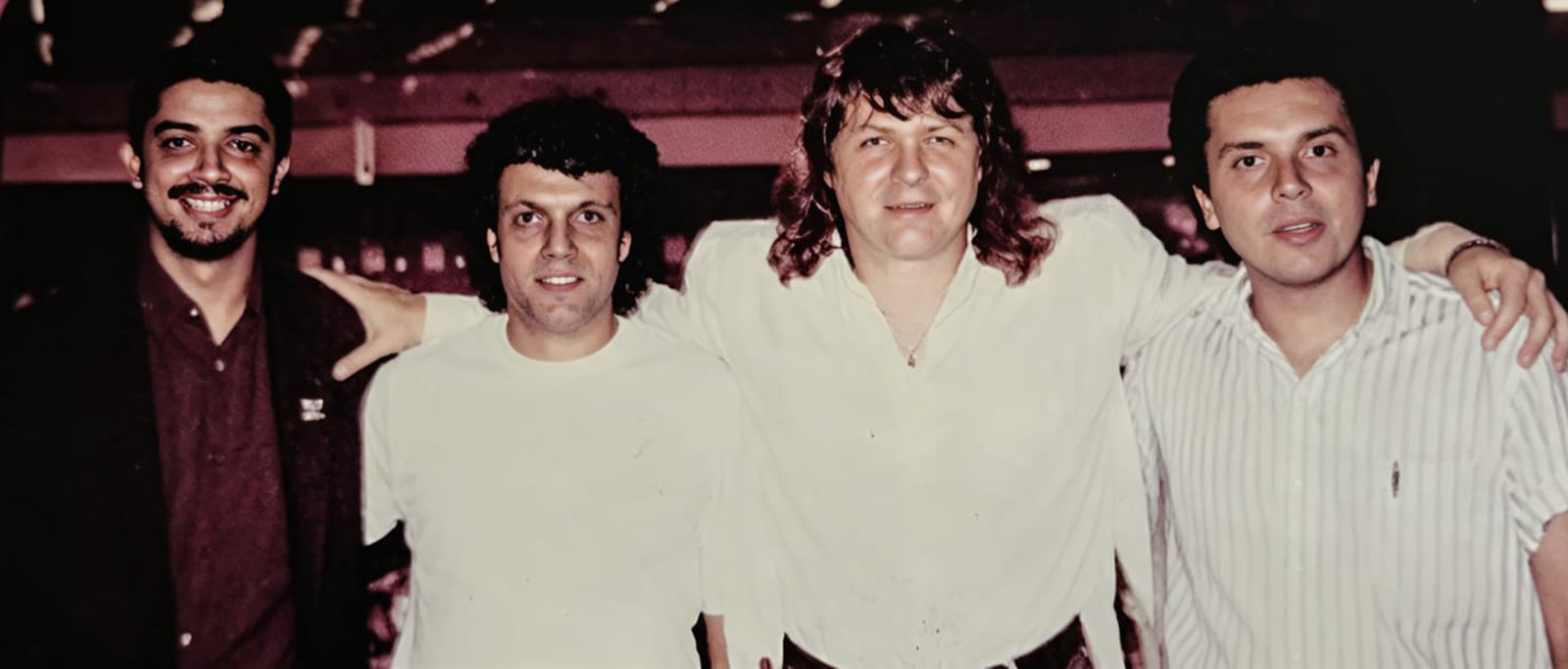 Magno Alcântara, João Batista, Victor Biglione e Zé Lourenço (Acervo Victor Biglione)