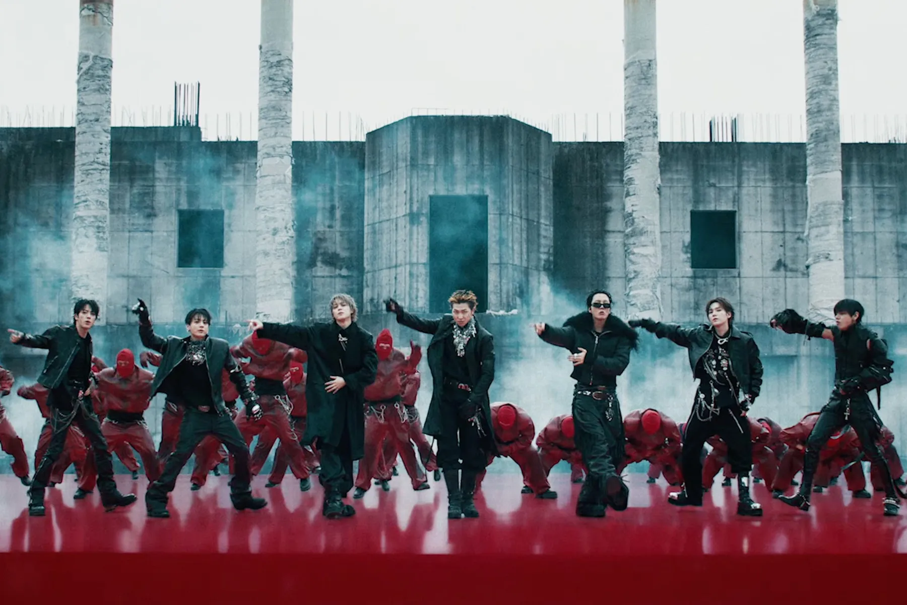Bts hooligan music video screenshot