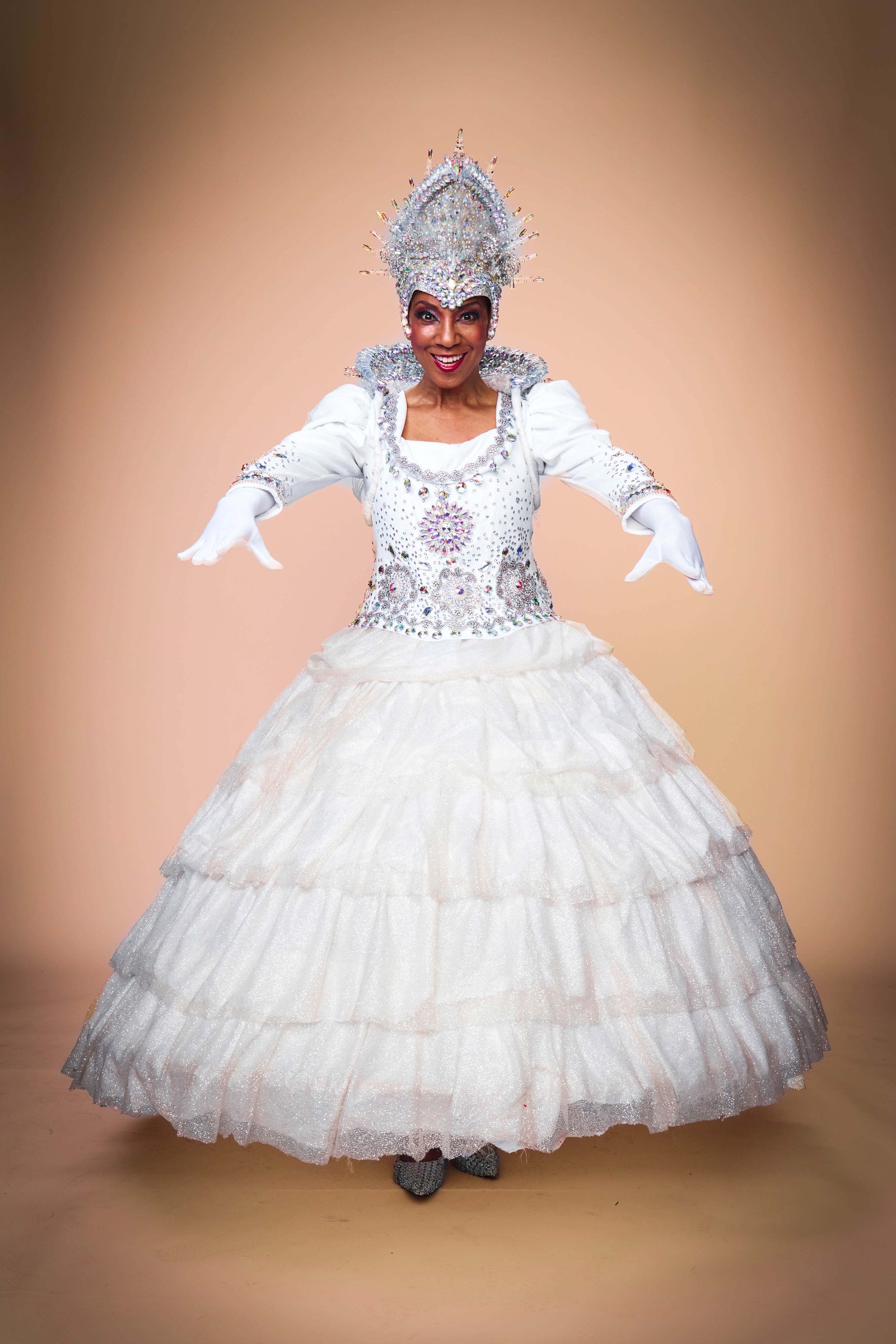 Adriana Lessa como a Rainha da Neve em Sonho Encantado de Cordel, O Musical (Crédito João Pedro Hachiya)