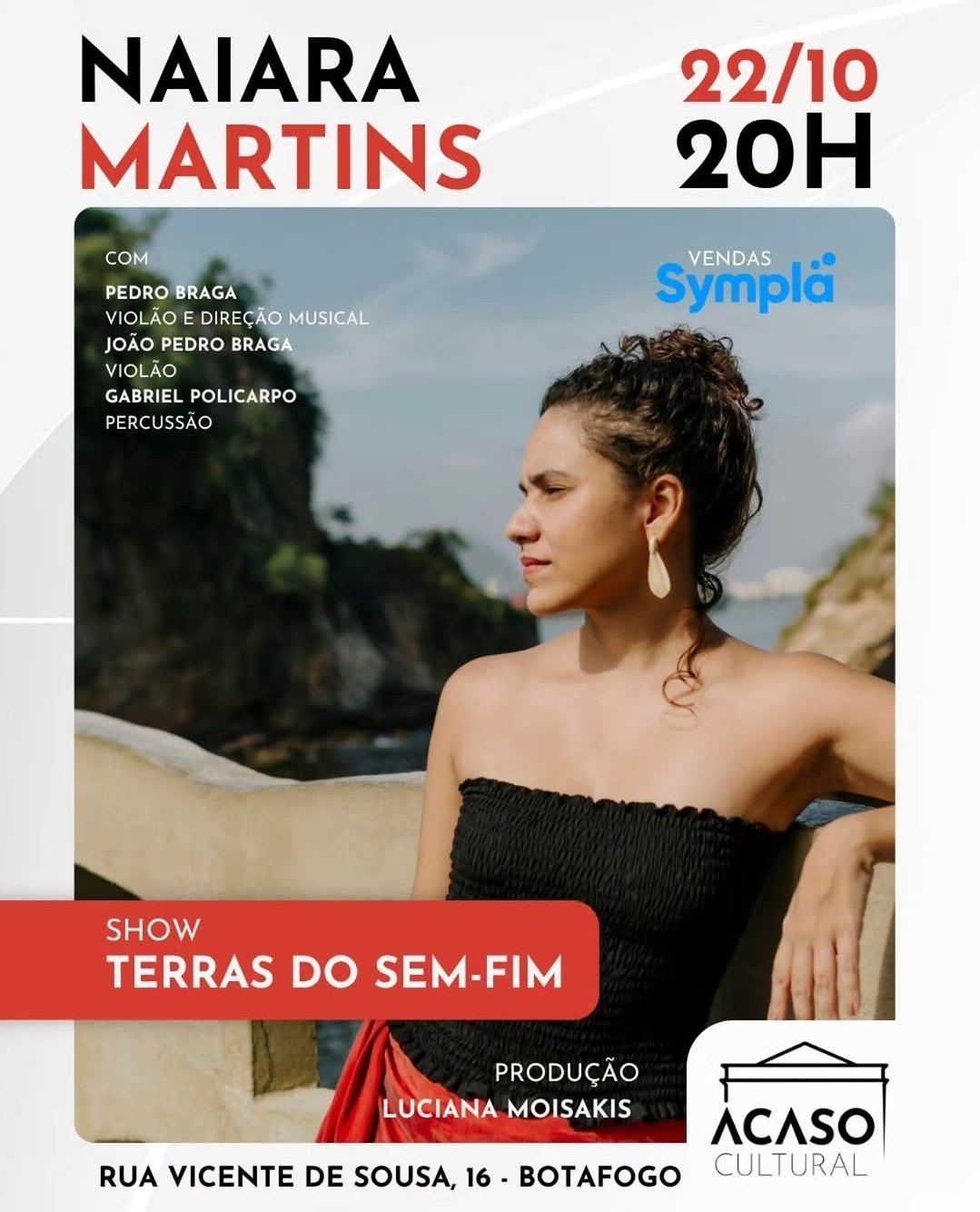 8 Arte do show para as redes sociais