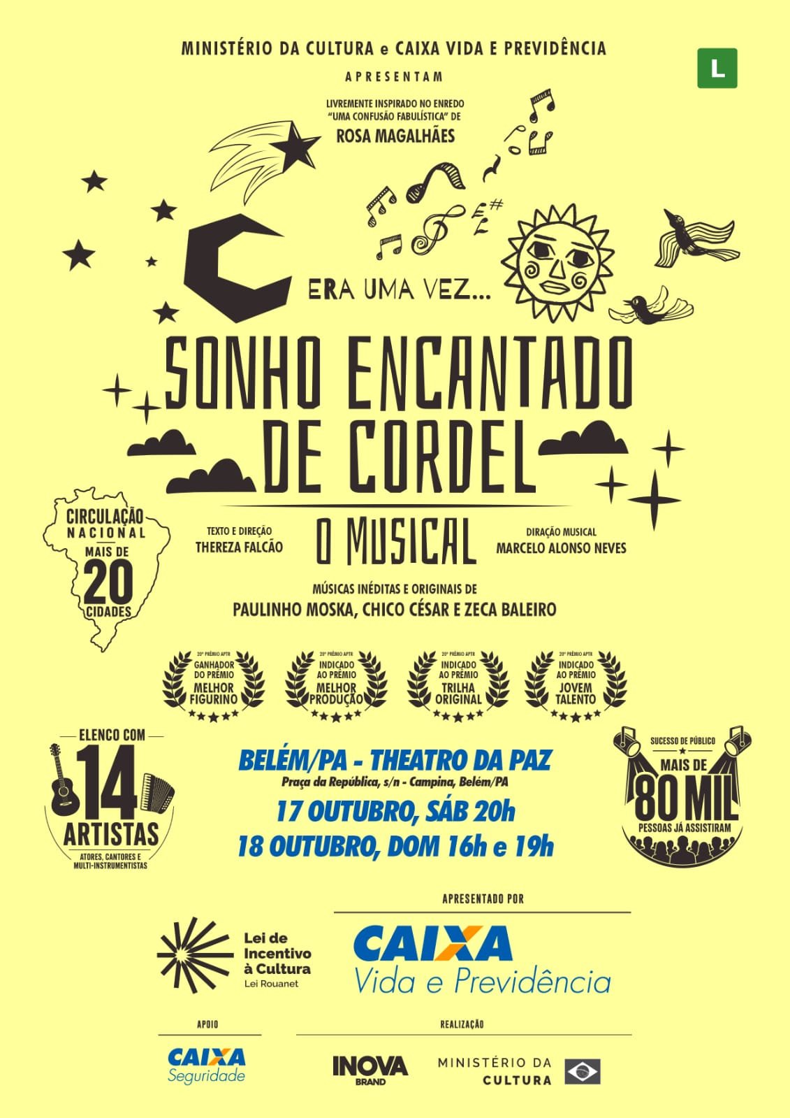 9 Arte das apresentações em Belém