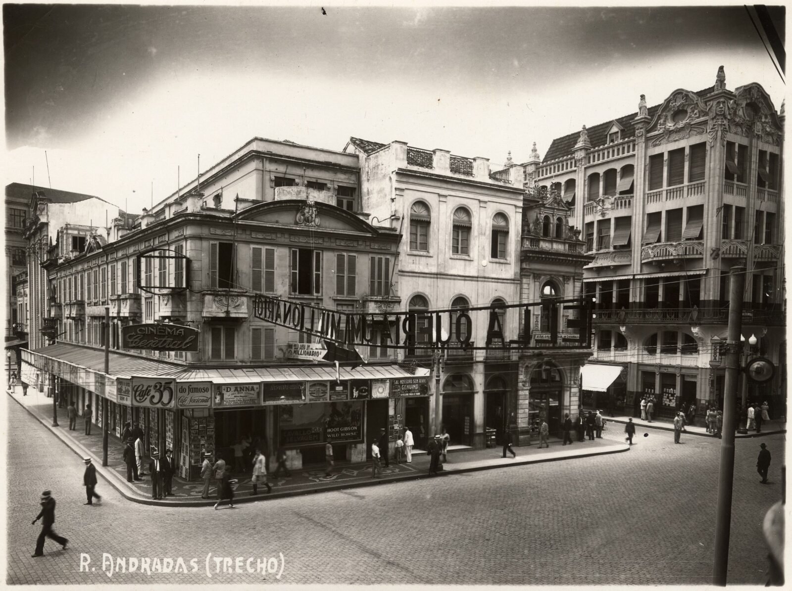 Cinema CENTRAL Anos 1930 Acervo Fototeca Sioma Breitamn MJJF