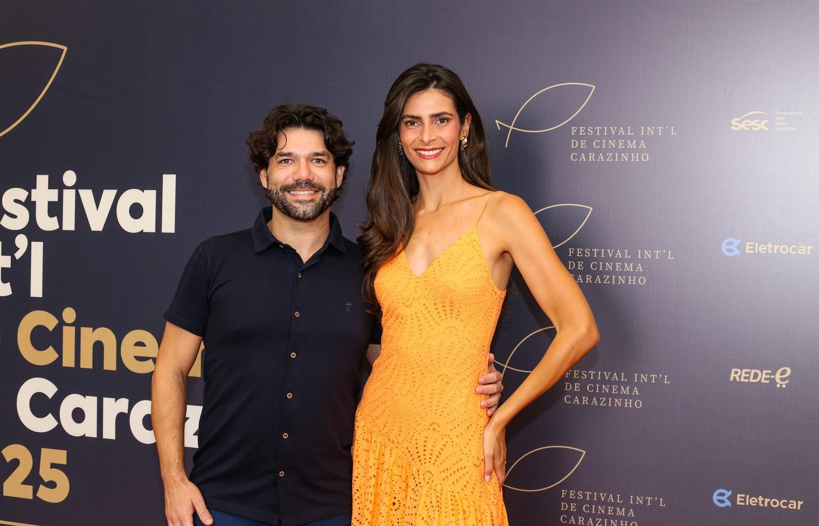Diego Esteve e Yasmin Martins Mendes